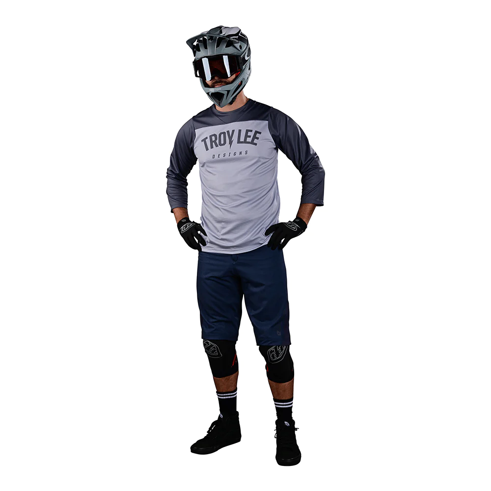 Jersey Troy Lee Designs Ruckus MTB manga 3/4 Camber Lt Gray